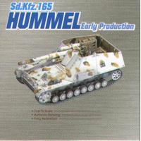Panzer 4° "Hummel" prima produzione 19° Div. 19° Rgt. Fronte Est 1944 - Modello montato e rifinito per collezionisti in teca trasparente in polistirene rigido D60288