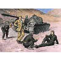 URSS - Equipaggio carri guerra Afghana 1979-1988 (4 soggetti) ICM35281