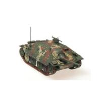 Hetzer (mid) - H.Pz.Jg.Abt 741, Westfront, 1944 (modello in metallo assemblato e rifinito in teca rigida trasparente per collezionisti) PA88036