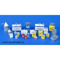 25 contenitori per olio con decals (resina) PLM35106