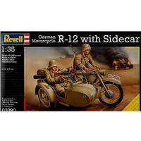 Moto R-12 con sidecar - Germania 2°GM R3090