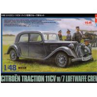 Citroen 11 cv con personale (7 soggetti) - Francia 2°GM T89731
